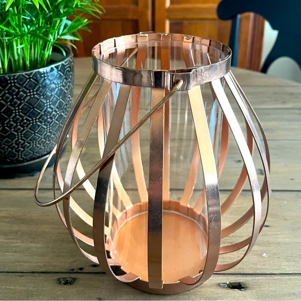 ANTHROPOLOGIE Copper Lantern